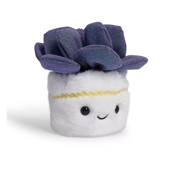 BRAND NEW FAO SCHWARZ 7” SPARKLERS PLANT ECHEVERIA SUCCULENT TOY PLUSH! NWT!